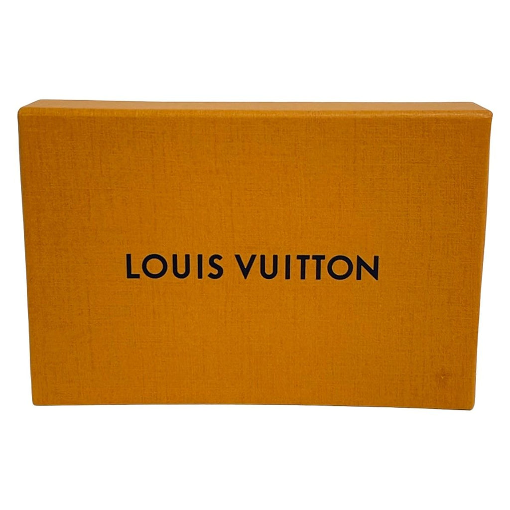 Louis Vuitton Card Case Taiga Organizer de Poche Noir Initial Leather Cowhide — view 5