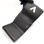 Louis Vuitton Portefeuille Twist Compact Epi Leather Black Wallet Silver — view 3