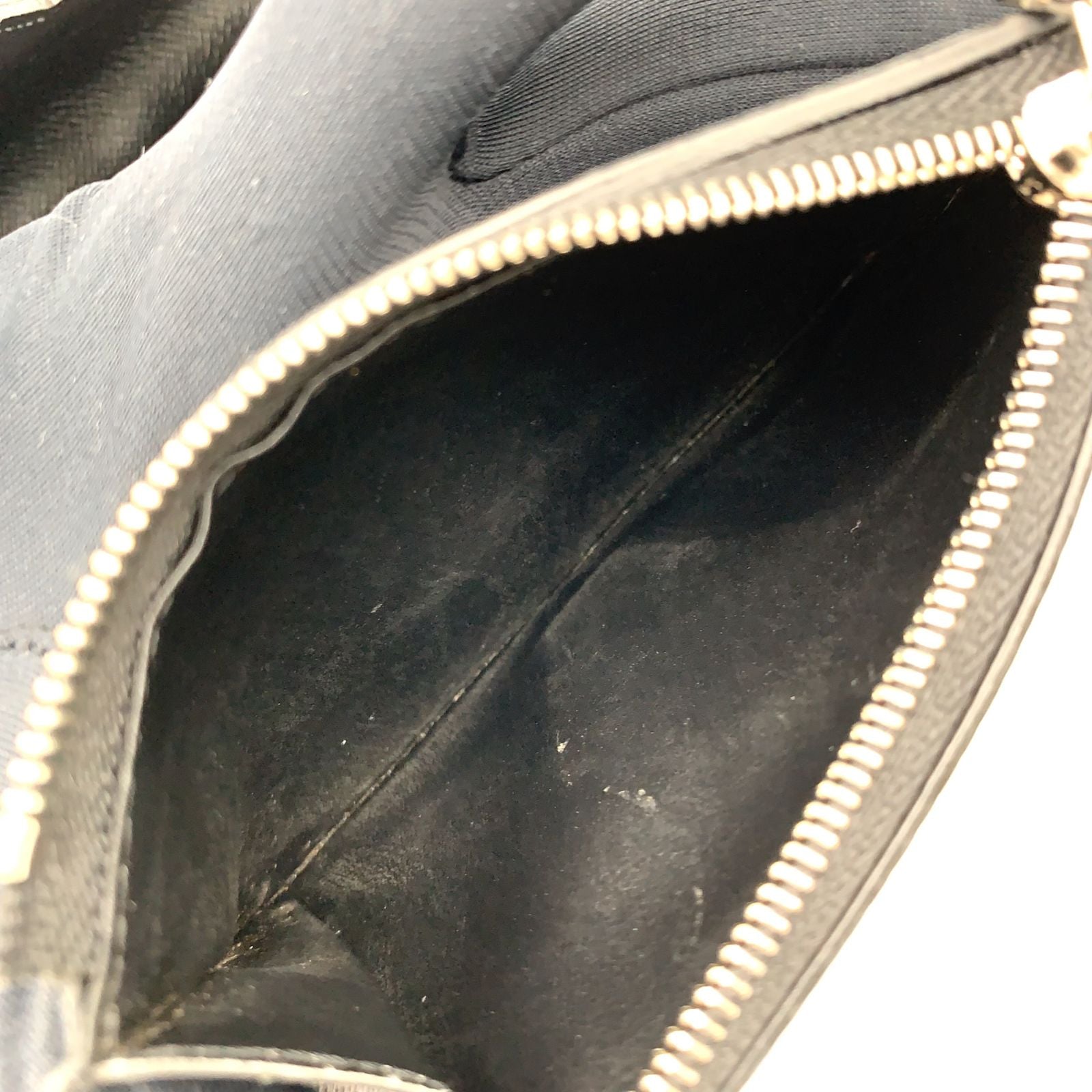 Louis Vuitton Portefeuille Twist Compact Epi Leather Black Wallet Silver — view 7
