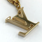 Louis Vuitton Fleur de Monogram Off White Gold Beige Charm Keychain — view 8
