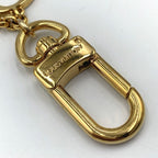 Louis Vuitton Fleur de Monogram Off White Gold Beige Charm Keychain — view 3