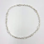 Gucci Interlocking Silver Necklace — view 3