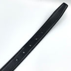 Celine Triomphe Leather Black Belt Gold — view 8
