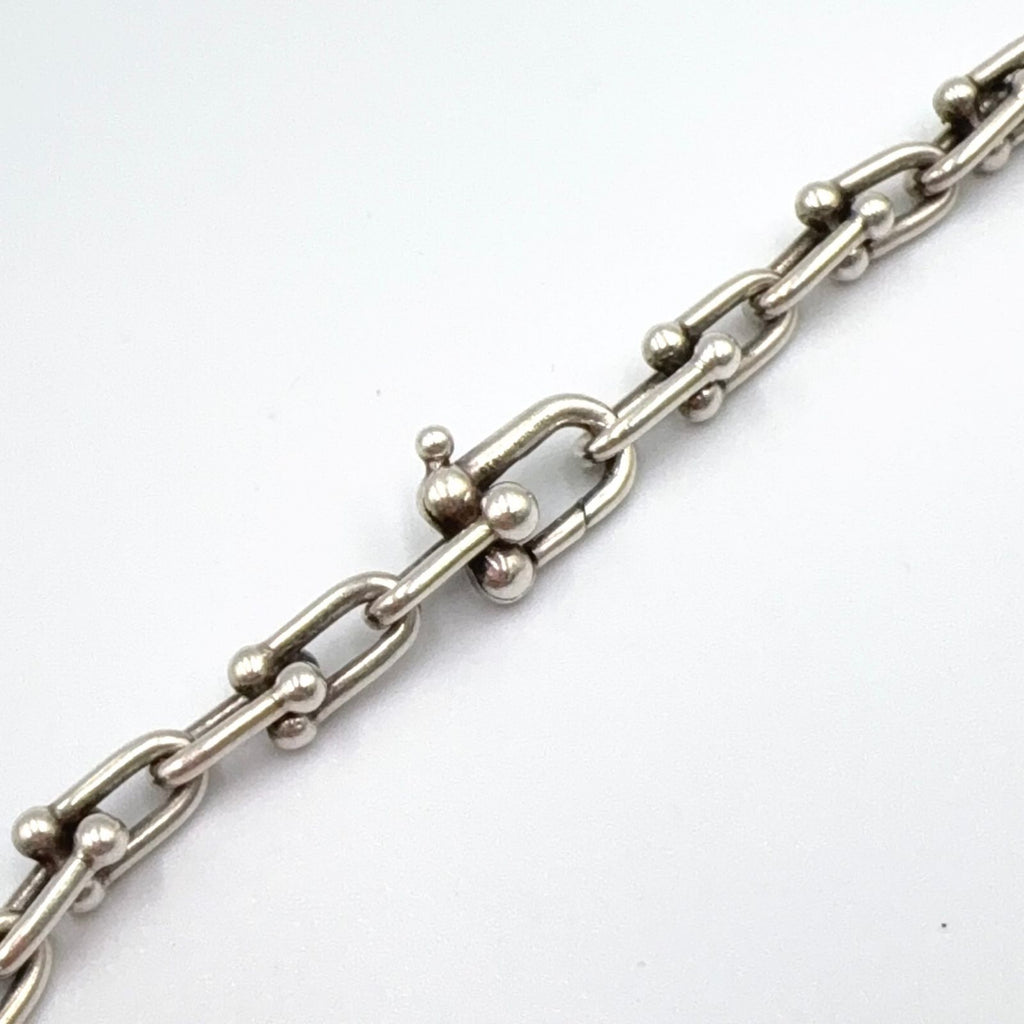 Tiffany & Co Small Link Silver Necklace — view 6