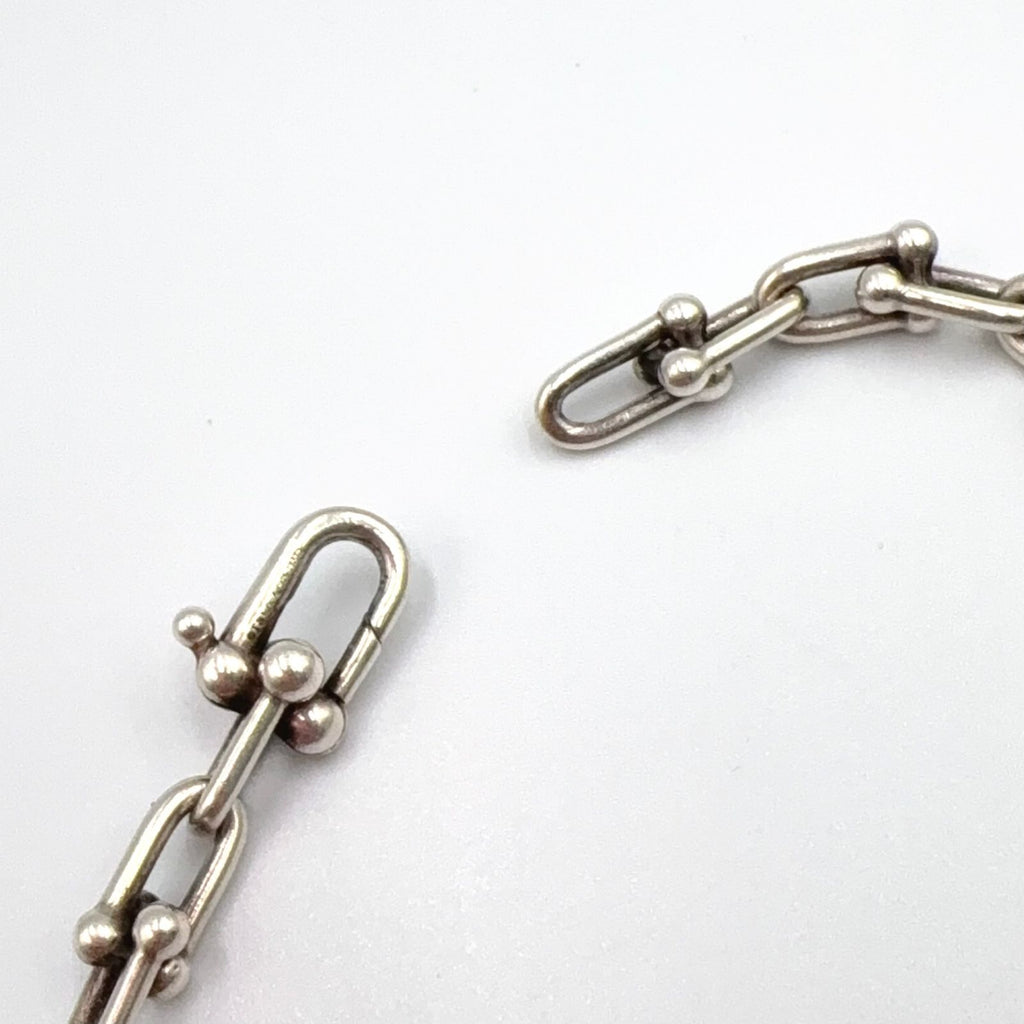 Tiffany & Co Small Link Silver Necklace — view 7