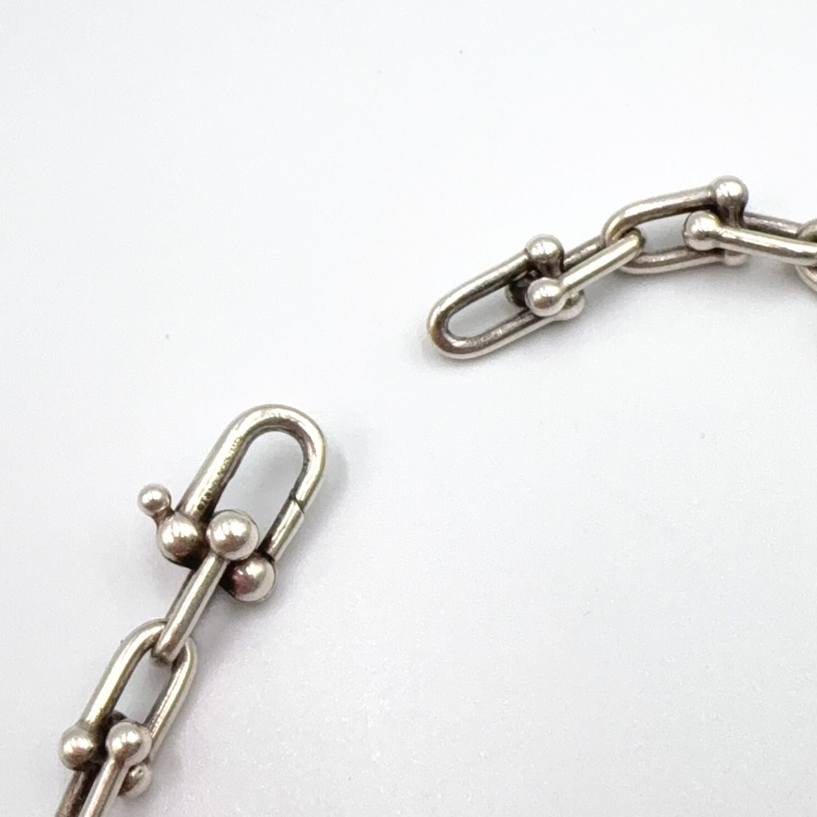 Tiffany & Co Small Link Silver Necklace — view 7