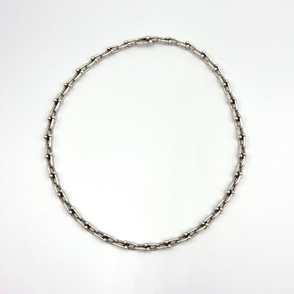 Tiffany & Co Small Link Silver Necklace — view 3