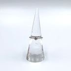 Tiffany & Co Solitaire Diamond Clear Platinum Ring — view 5