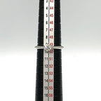 Tiffany & Co Solitaire Diamond Clear Platinum Ring — view 7