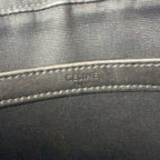 Celine Horizontal Leather Black White Shoulder Bag Silver — view 4