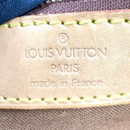 Louis Vuitton Cabas Mezzo Monogram Leather Brown Light Tote Gold — view 4