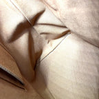 Louis Vuitton Cabas Mezzo Monogram Leather Brown Light Tote Gold — view 5