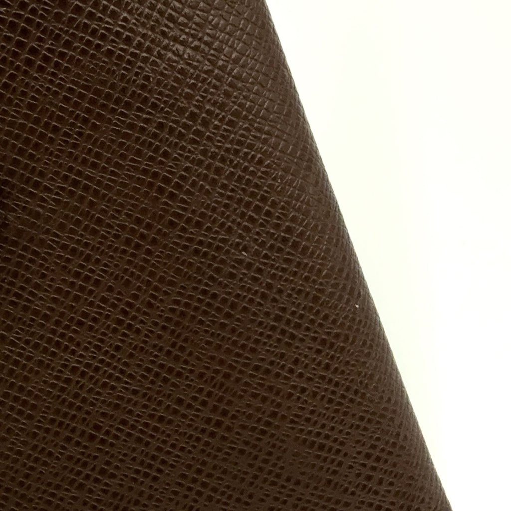 Louis Vuitton Porte Valle Carte Cles Taiga Leather Dark Brown Wallet — view 9