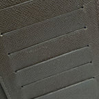Louis Vuitton Porte Valle Carte Cles Taiga Leather Dark Brown Wallet — view 8