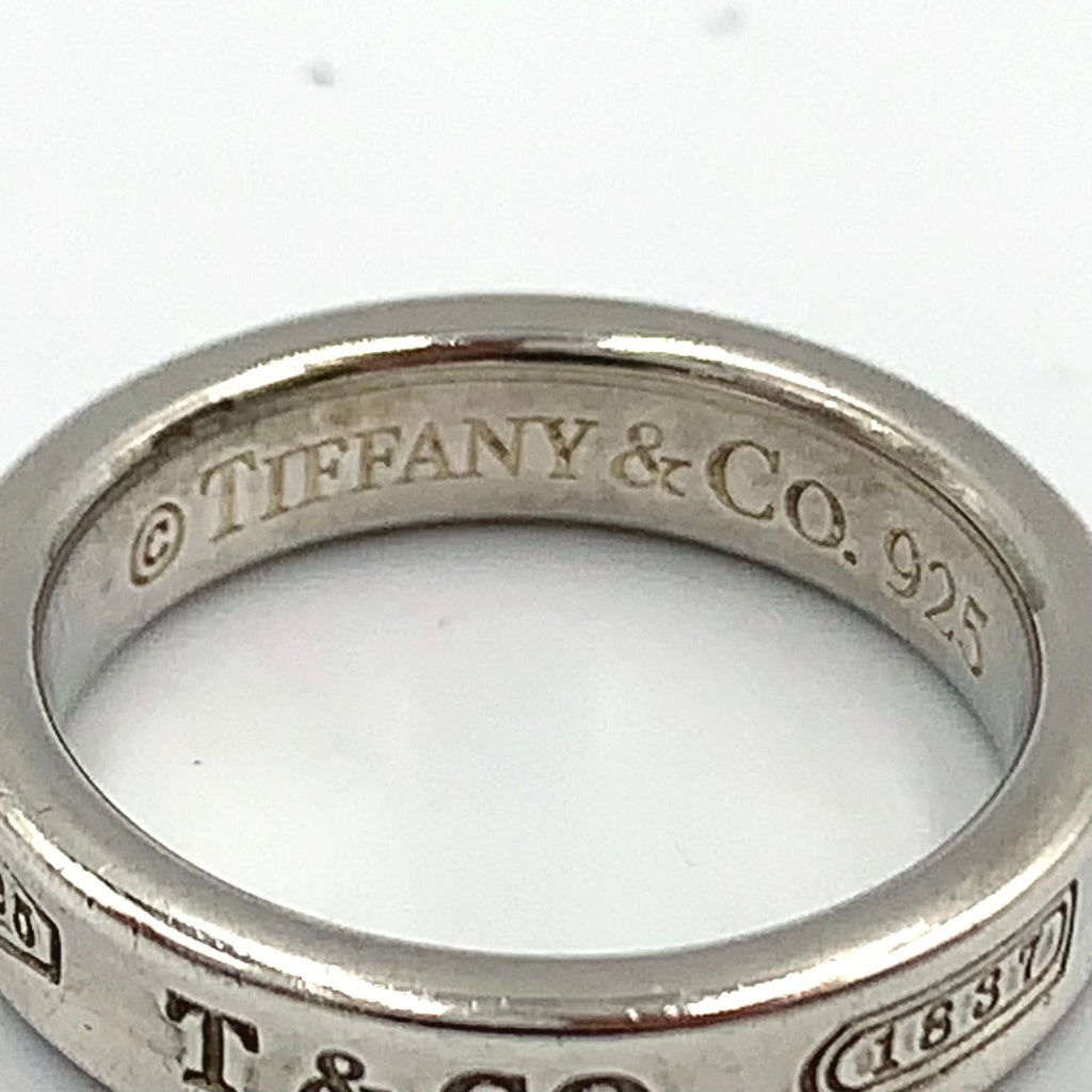 Tiffany & Co Narrow Silver Ring — view 4