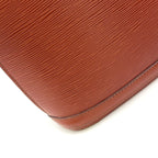 Louis Vuitton Lussac Epi Kenya Brown Leather Shoulder Bag Gold — view 5