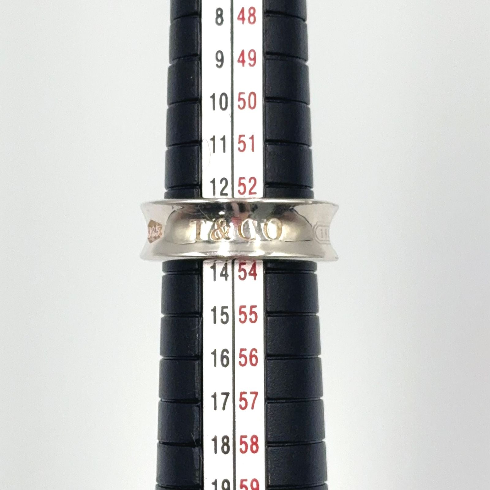 Tiffany & Co Narrow Silver Ring — view 9