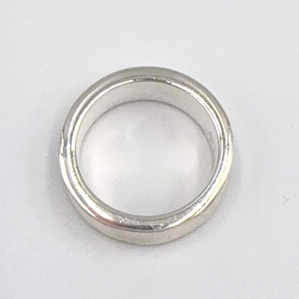 Tiffany & Co Narrow Silver Ring — view 3