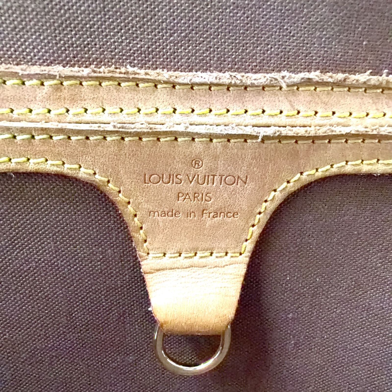 Louis Vuitton Ellipse Sac a Dos Monogram Leather Brown Light Backpack Gold — view 4