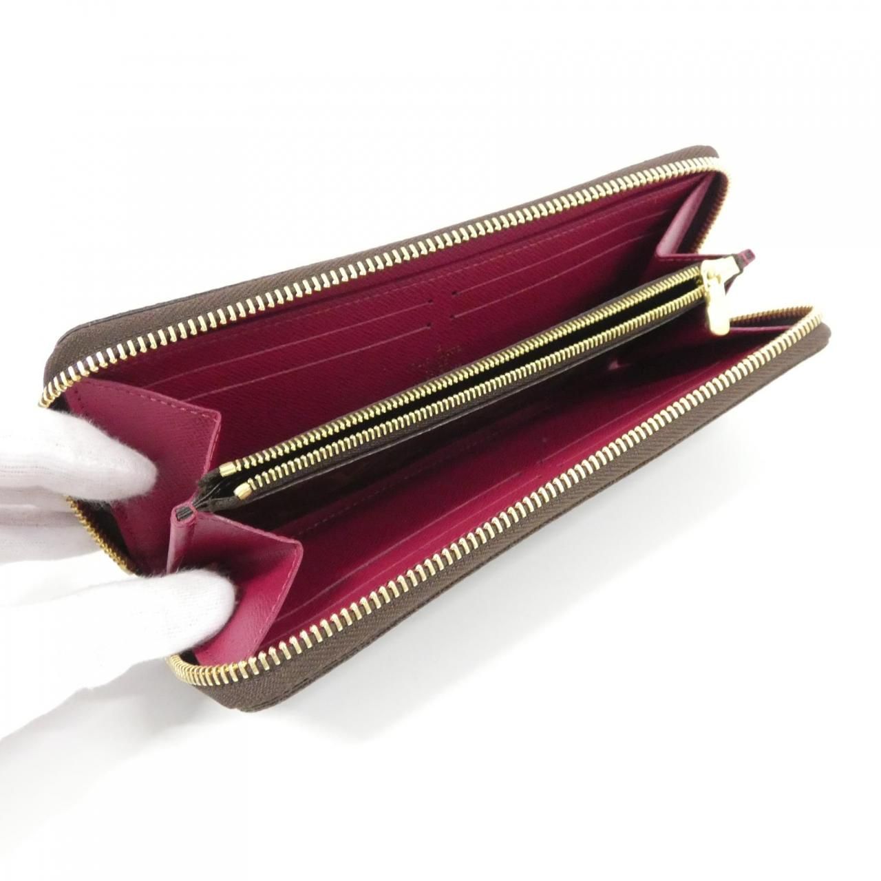 Louis Vuitton Monogram Portefeuille Clemence Wallet — view 3