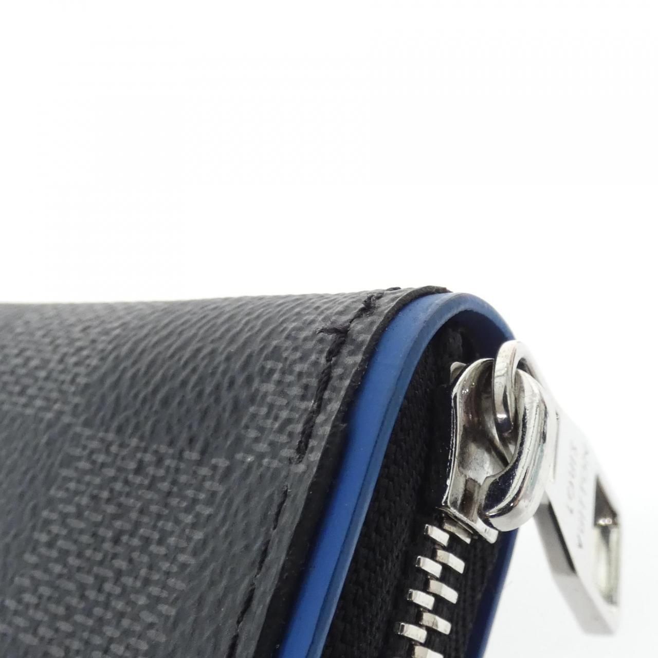 Louis Vuitton Damier Graphite Zippy Wallet Vertical — view 4