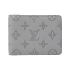 Louis Vuitton Monogram Shadow Portefeuille Multiple Billfold Wallet