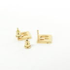 Fendi 08 Earrings Gold — view 3