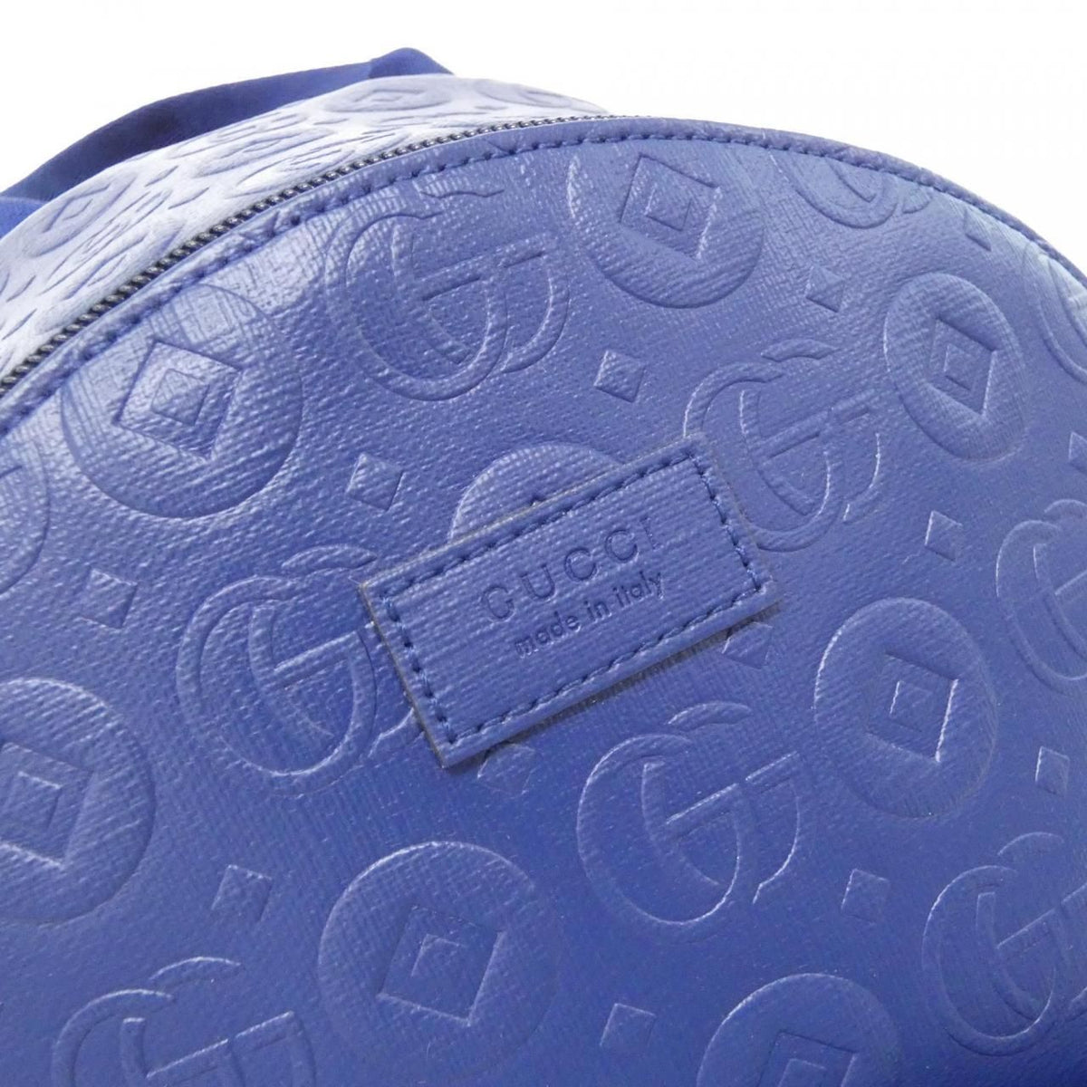 Gucci Backpack Blue — view 4