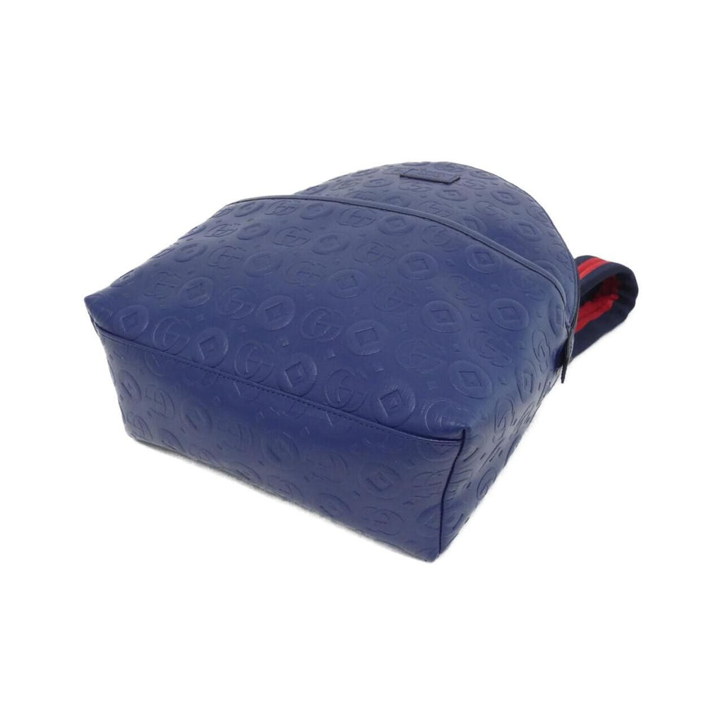 Gucci Backpack Blue — view 3