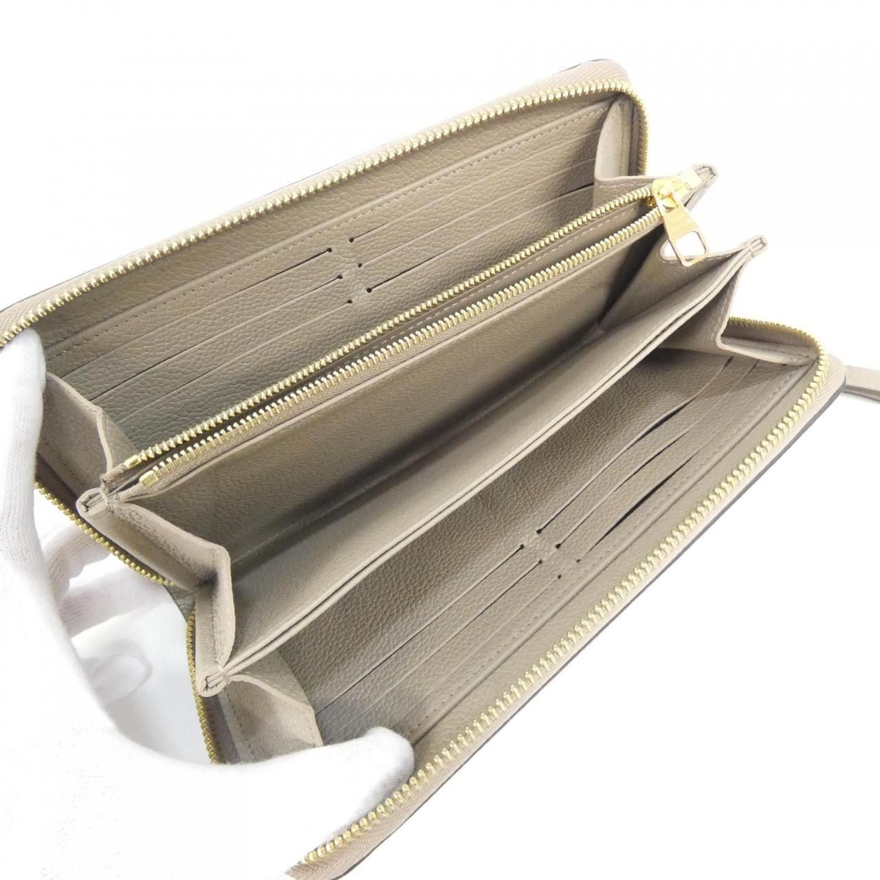 Louis Vuitton Bicolor Monogram Empreinte Zippy Wallet — view 4