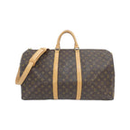 Louis Vuitton Monogram Keepall Bandouliere 55 cm Boston