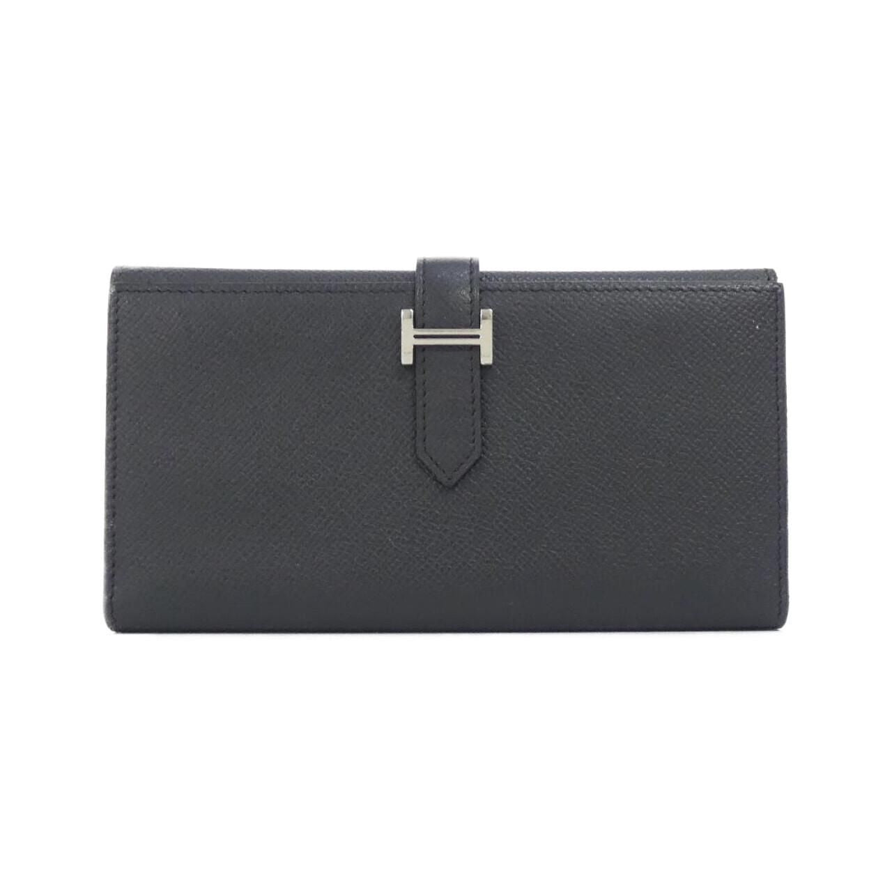 Hermes Bearn Wallet Black