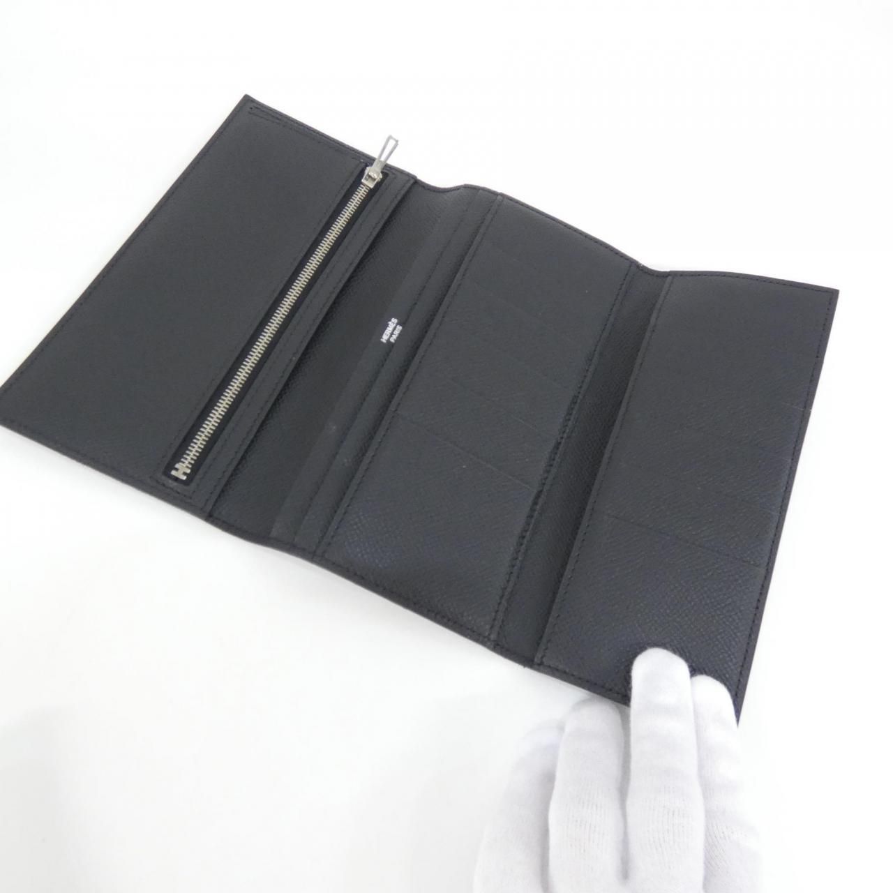 Hermes Bearn Wallet Black — view 6