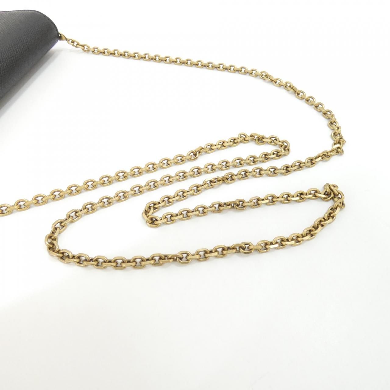 Dior Saddle Chain Shoulder Bag Black — view 5