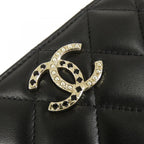 Chanel Coin Case Coin Purse Black — view 5