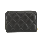 Chanel Coin Case Coin Purse Black — view 2