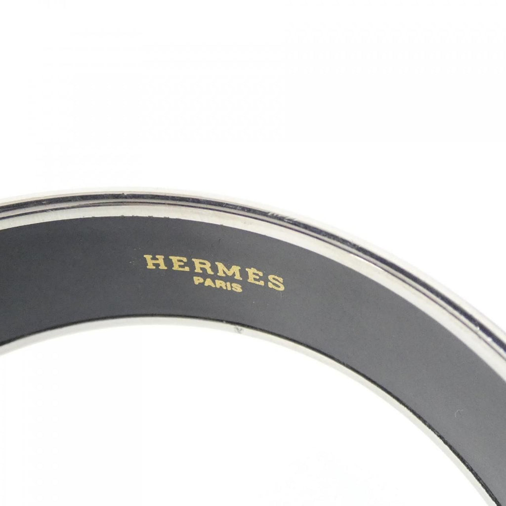 Hermes Bangle Bracelet Silver — view 2