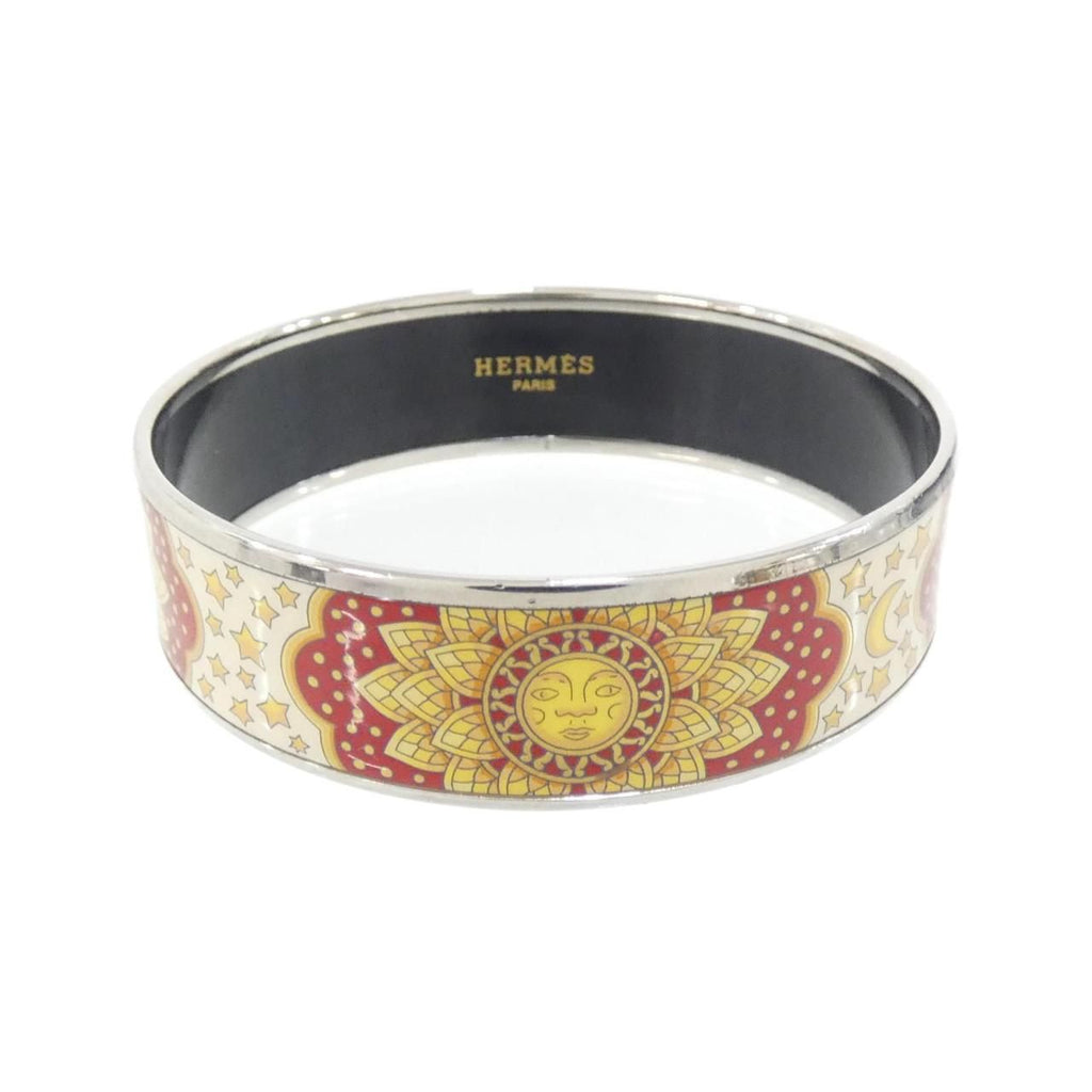 Hermes Bangle Bracelet Silver
