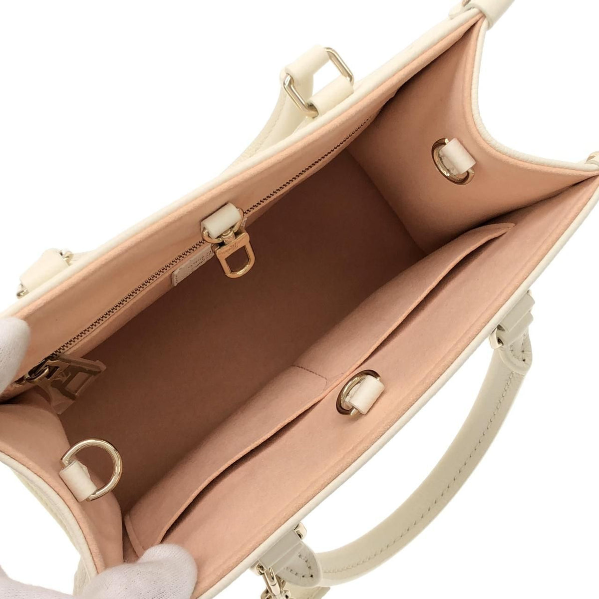 Louis Vuitton Bicolor Monogram Empreinte On The Go PM — view 7