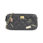 Chanel Chain Shoulder Bag Black