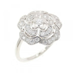 Chanel Camellia Ring White Gold