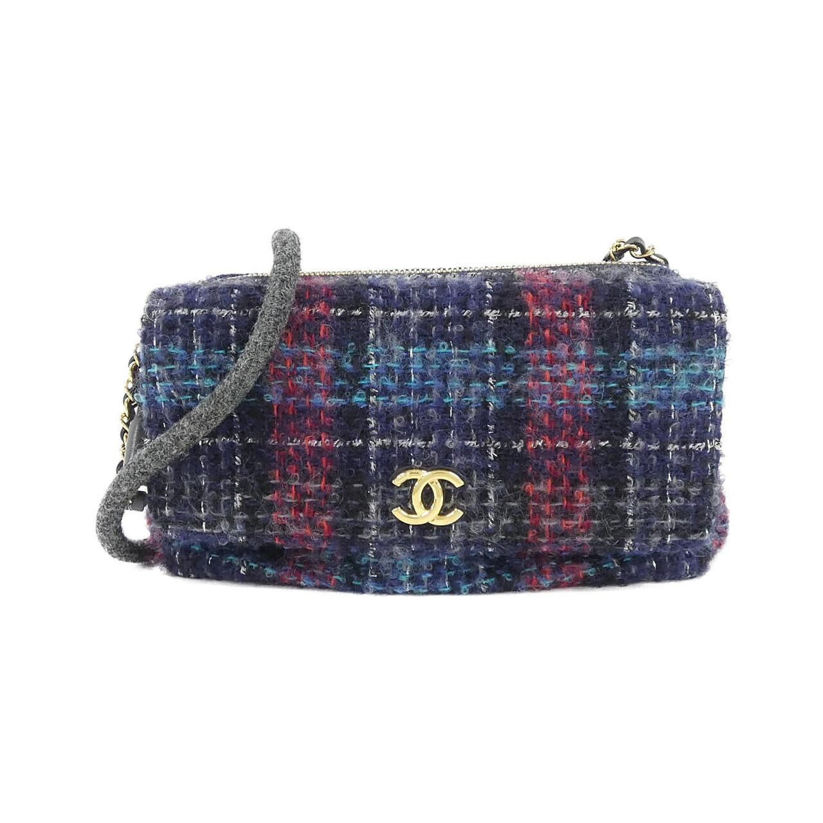 Chanel Shoulder Bag Navy