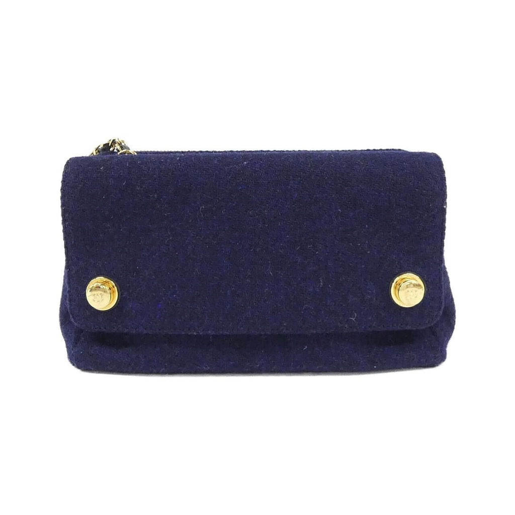 Chanel Shoulder Bag Navy — view 2