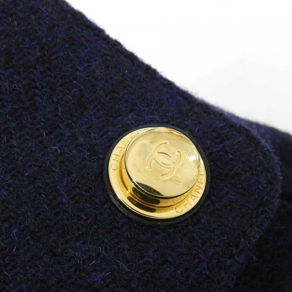 Chanel Shoulder Bag Navy — view 6