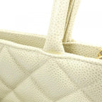 Chanel Vintage Bag Handbag Ivory — view 5