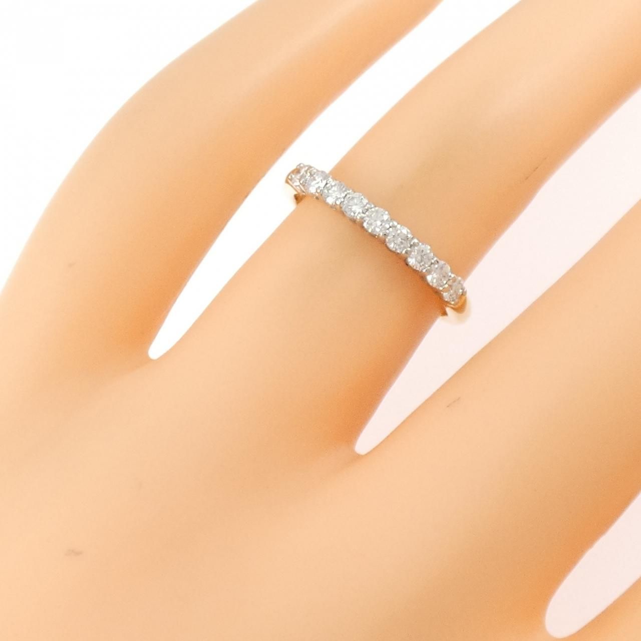 Tiffany & Co Half Circle Shade a Dos Prong Setting Ring — view 5