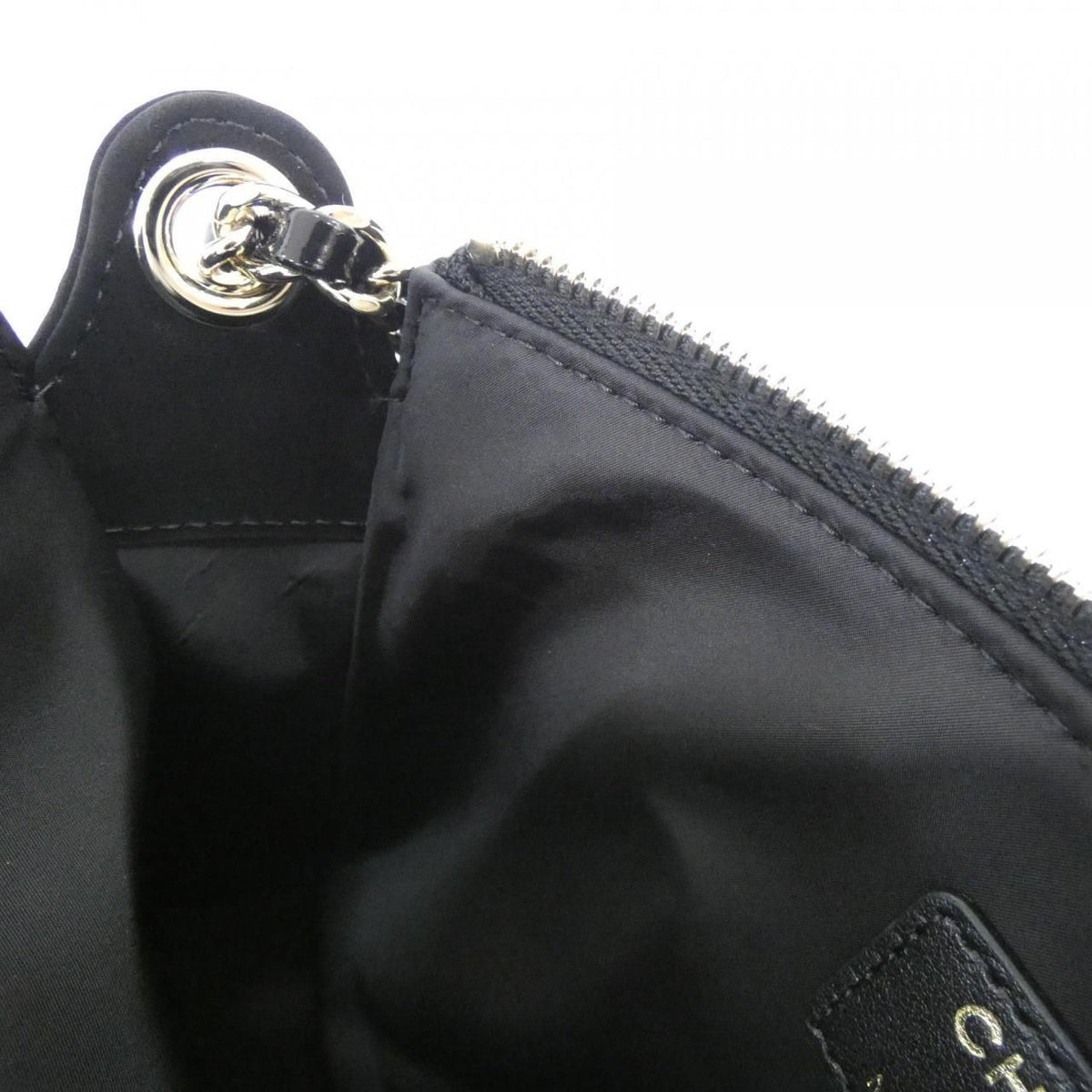 Chanel Chain Clutch Black — view 8