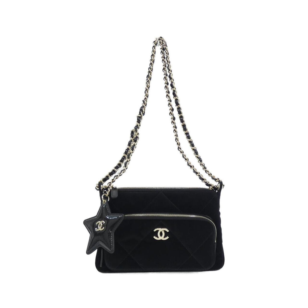 Chanel Chain Clutch Black