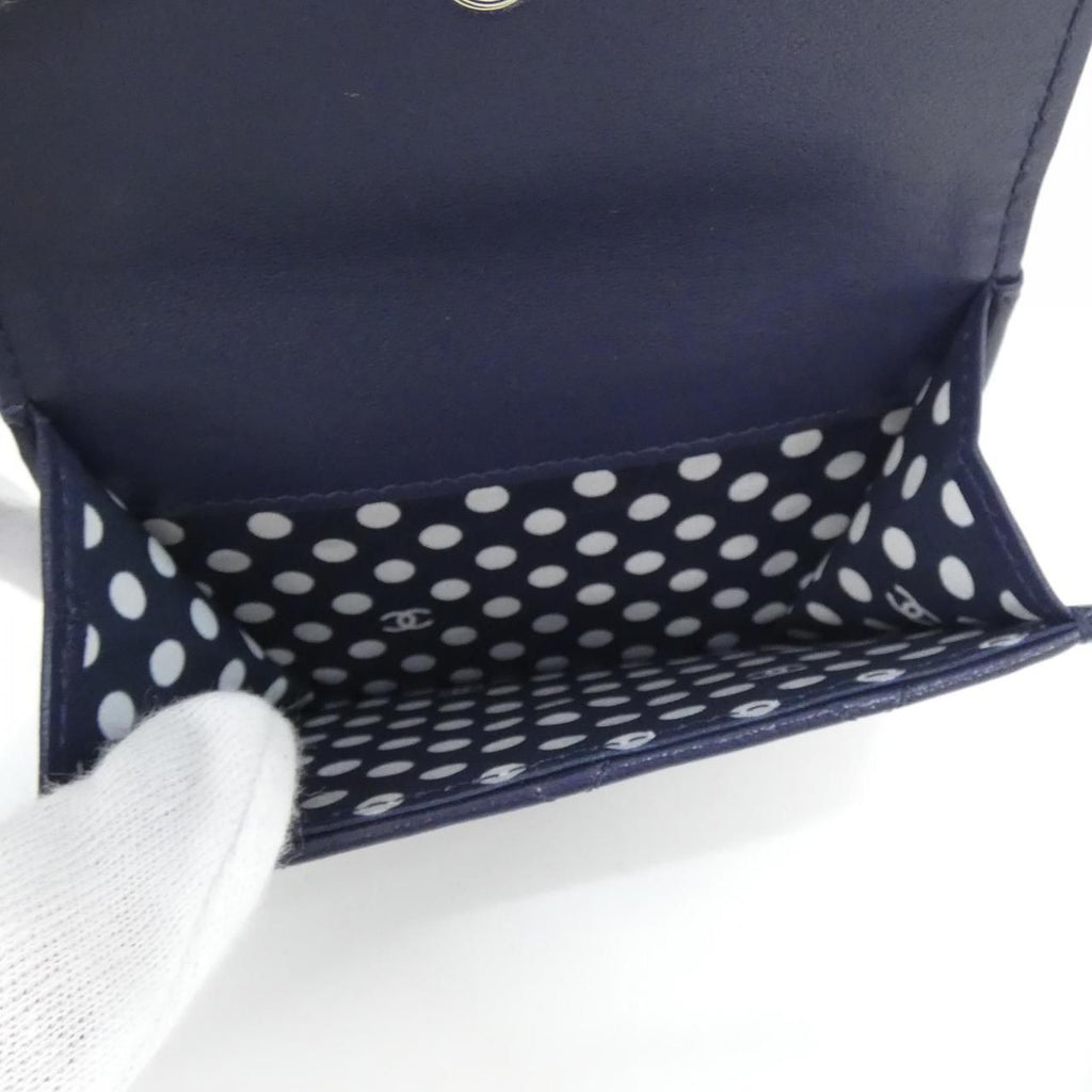 Chanel Wallet Navy — view 6
