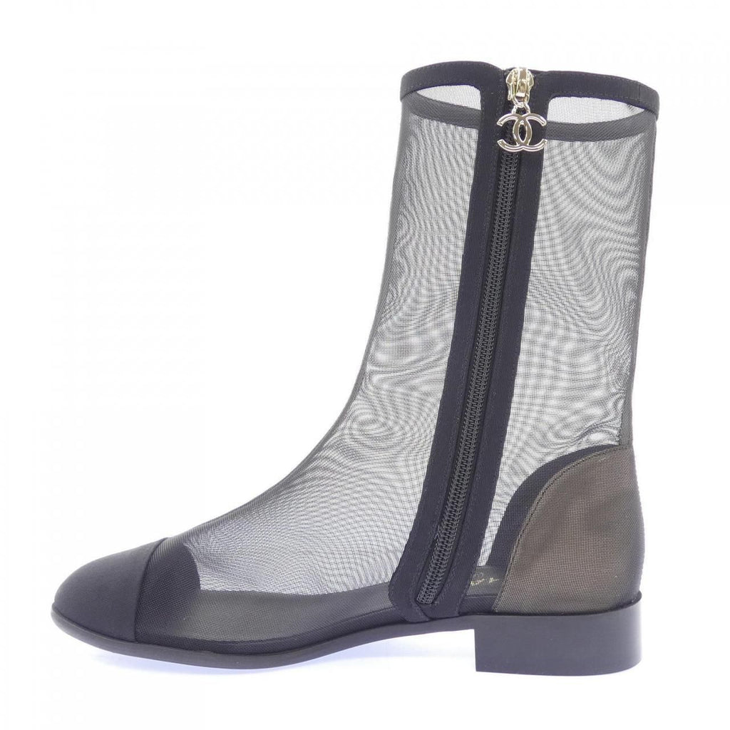 Chanel Short Boots Black — view 2